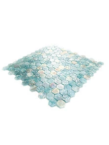 Coastal Dreams Hexagon Glass Mosaic Tile - Image 13