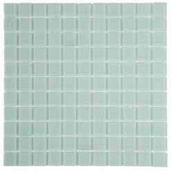 Glacier Breeze 1X1 Frosted Glass Tile