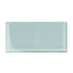 Glacier Breeze 3X6 Polished Glass Tile