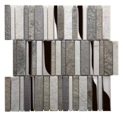 Villa Rapids Quartz & Glass Mosaic Tile