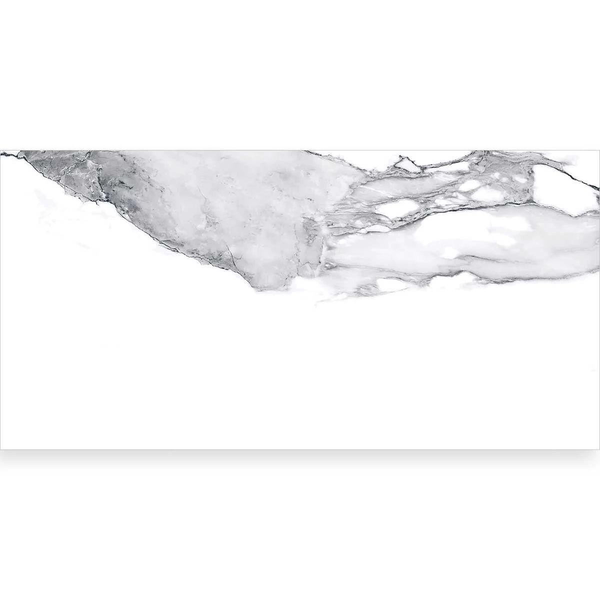 Rectangle Crash Blanco 12x24 Polished