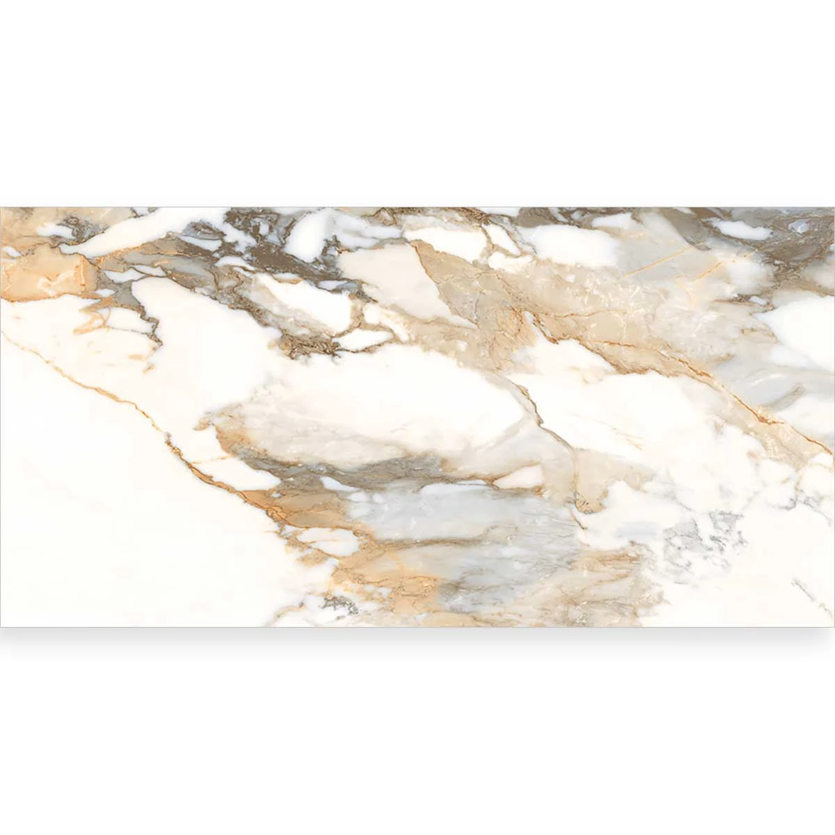 Rectangle Crash Beige 24x48 Matte