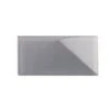 GLACIER DARK GRAY 3" X 6" POLISHED GLASS TILE