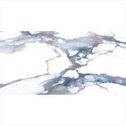 Rectangle Crash Blue 36x72 Matte