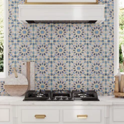 Amira Regal Samarkand Blue And Gold