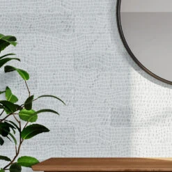 Carrara Gator Etched Subway Marble Tile