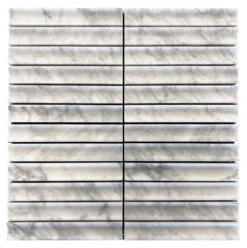 True Carrara Concave Fluted