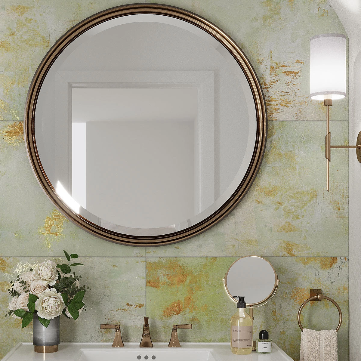 Gilded Age Green Natural 20x40 - Image 5