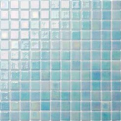 Iris Light Blue Glass Mosaic Tile