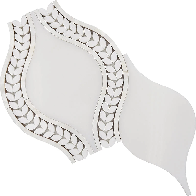 Santorini White Shell Laurel - Image 3