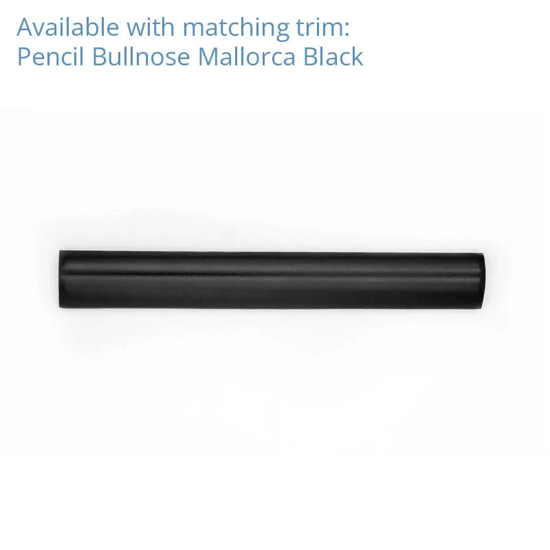 Mallorca Black Ceramic Tile 4x4 - Image 7