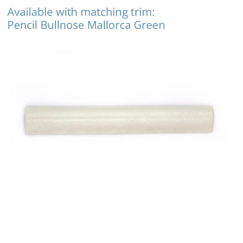 Mallorca Green Ceramic Subway Tile 2.5x8 - Image 6