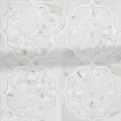 Santorini Medallion White