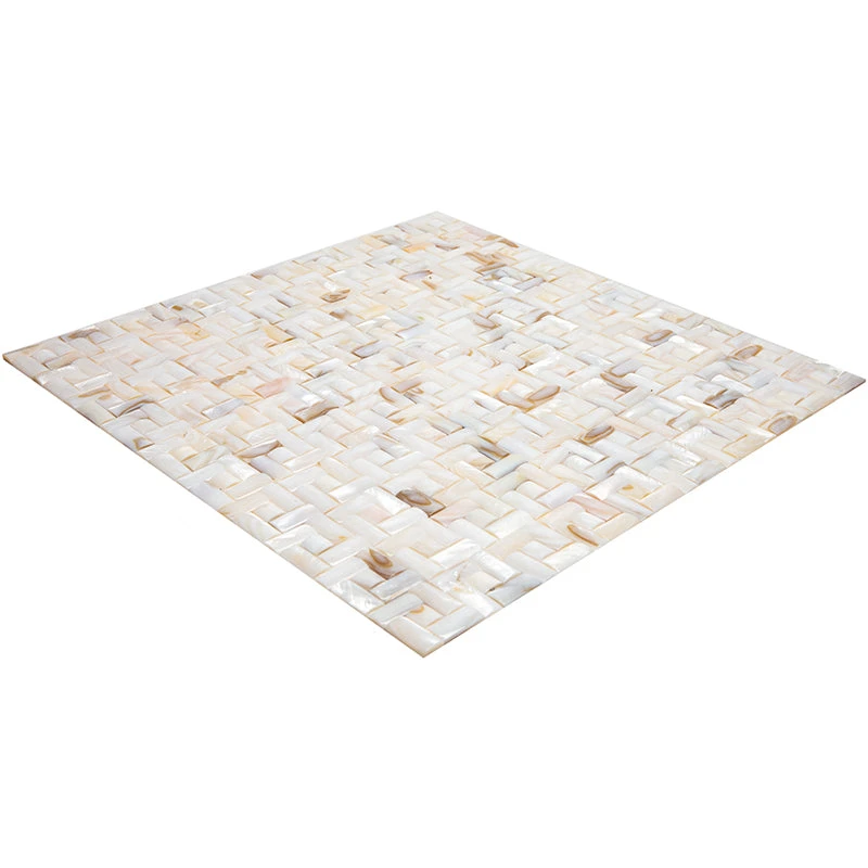 3D Weave Mother Of Pearl Mosaic Tile - Image 6