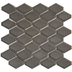Dimension Charcoal Gray Mini Diamond