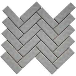Cirrus Gray Herringbone