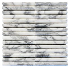 True Arabescato Arc Fluted