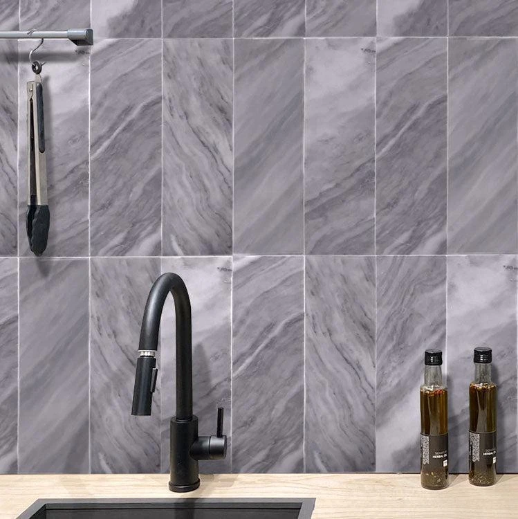 Bardiglio 4X12 Polished Marble Tile - Image 4