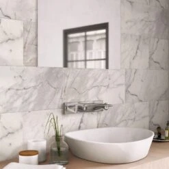 Calacatta Gold 12X24 Honed Marble Tile