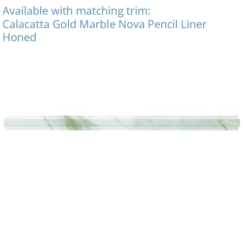 Tuscan Star Calacatta Gold Mosaic Tile - Image 4