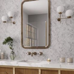 Carrara Diamond Marble Mosaic Tile