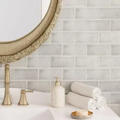 Chateau Tundra Sage 3X6 Ceramic Tile