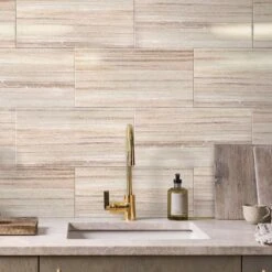 Desert Sand 12X24 Polished Marble Tile