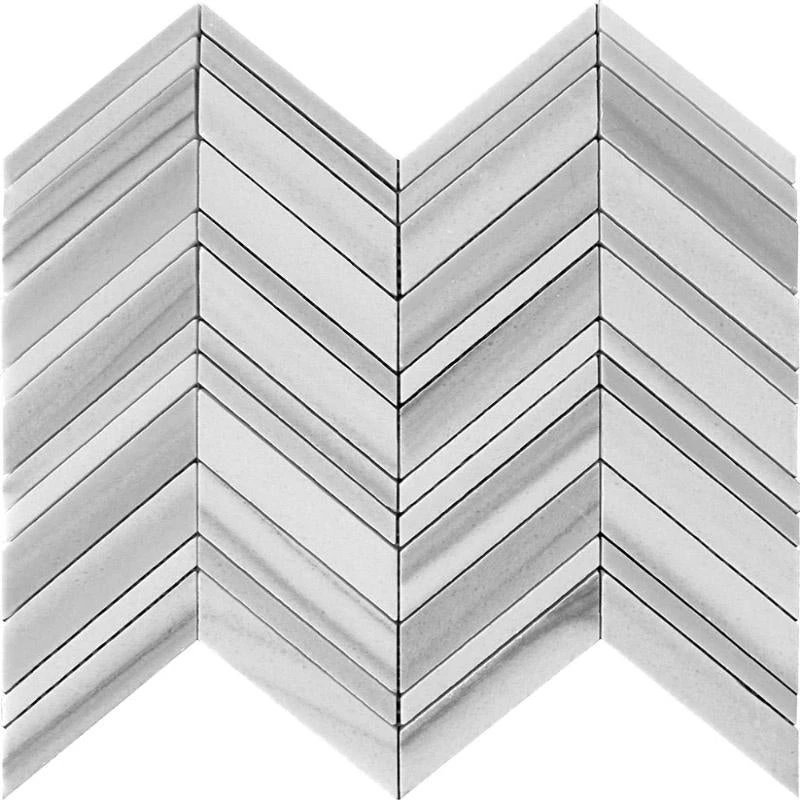Equator Chevron Polished Mosaic Tile - Image 2