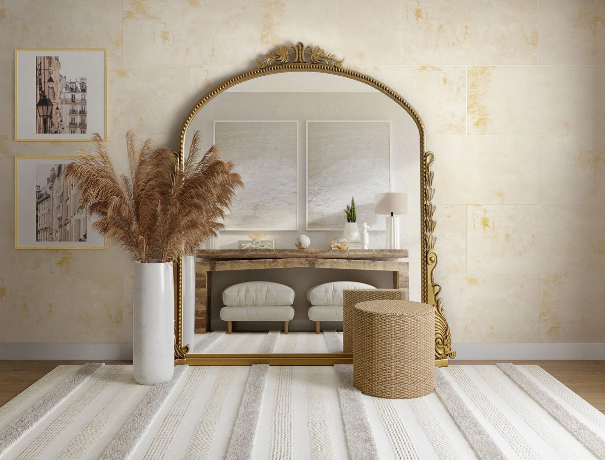 Gilded Age Ivory Natural 20x40 - Image 5