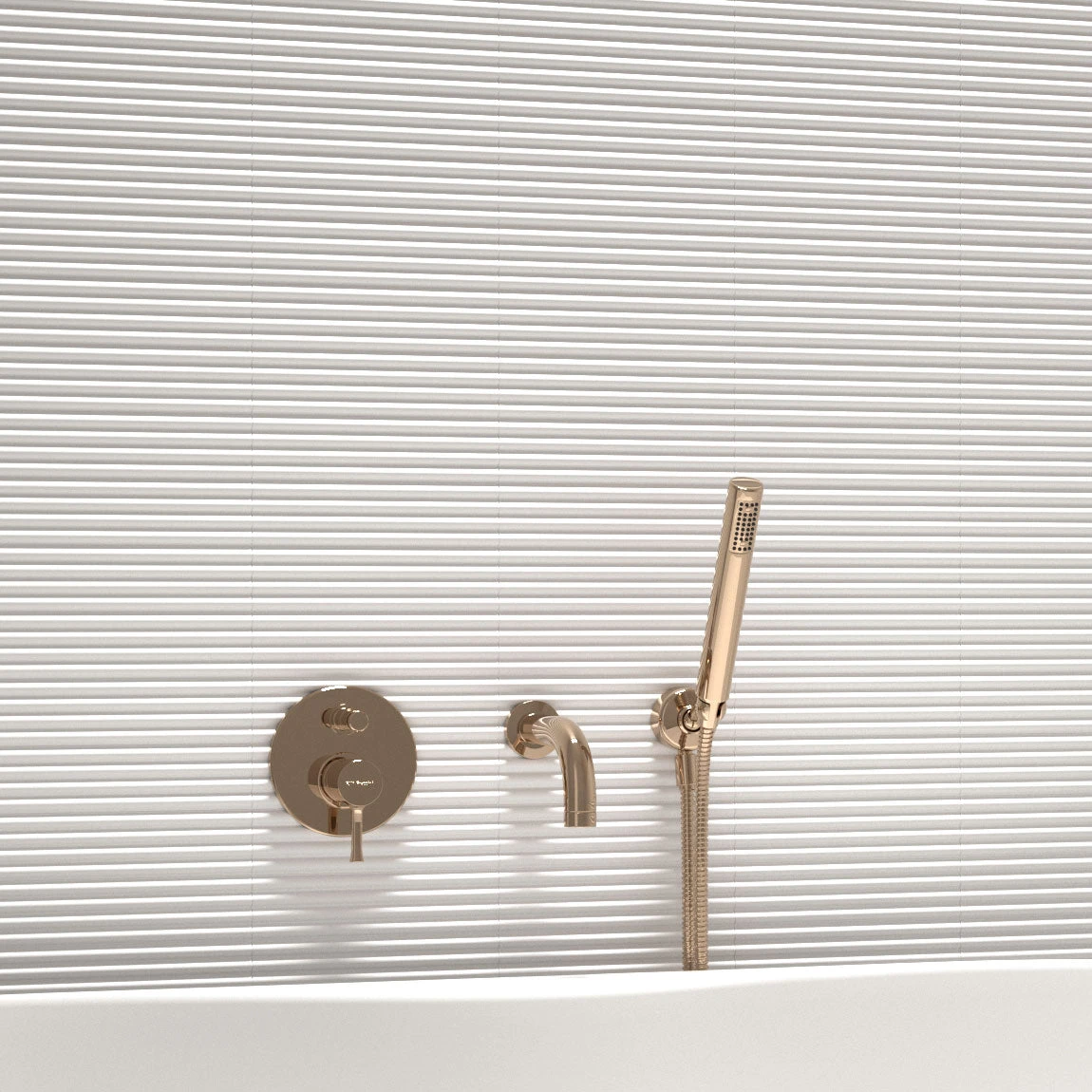 Groove White Deco Gloss