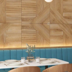 Japandi Geometric Wood