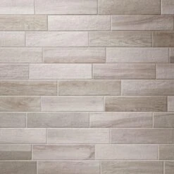 King Silver Porcelain Wood Look Tile