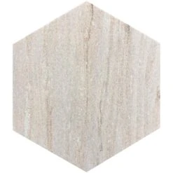 Sand Valley 10" Honed Hexagon Tile