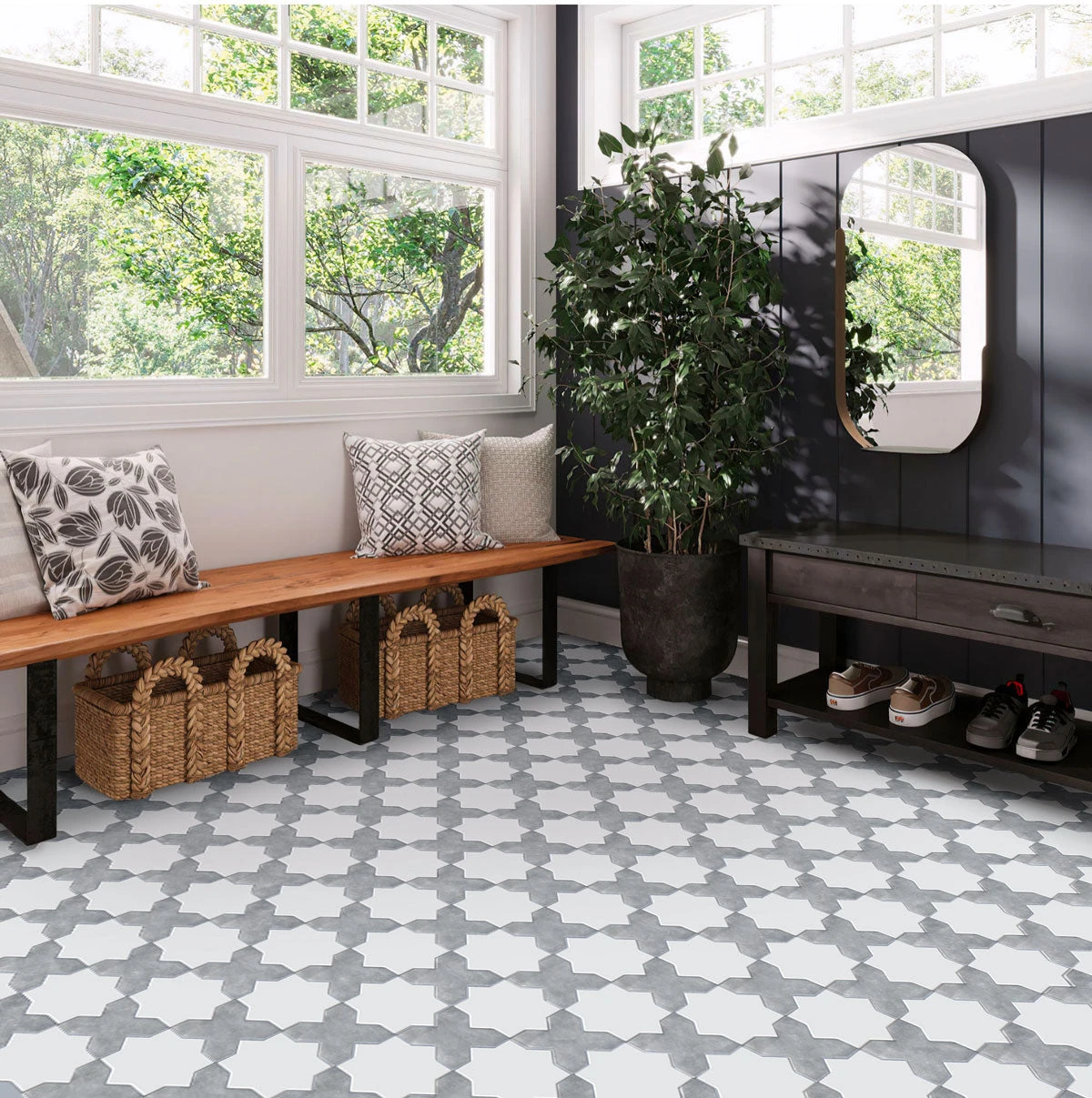 Santa Barbara Smoke Gray Cross - Image 6