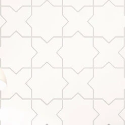 Santa Barbara Matte White Cross