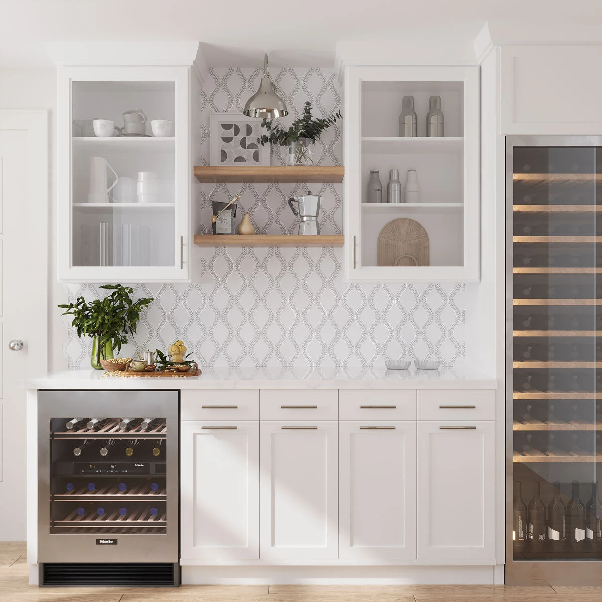 Santorini White Shell Laurel - Image 5