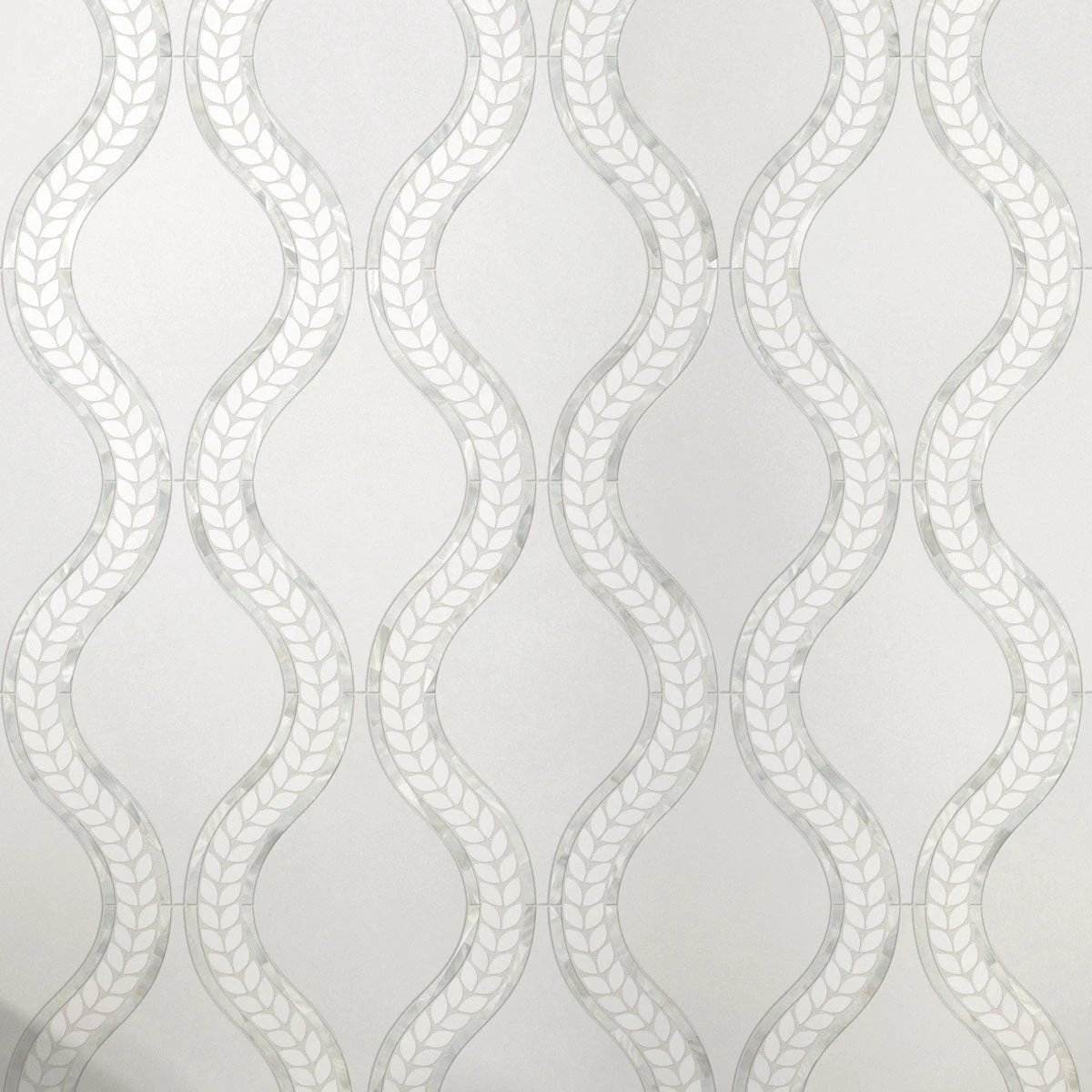 Santorini White Shell Laurel - Image 2